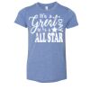 3413Y Youth Extra Soft Tri-blend Tee Thumbnail